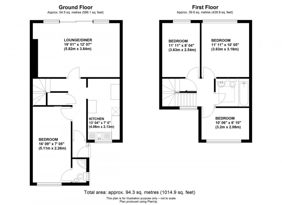 Floorplans For Beblets Close, Orpington