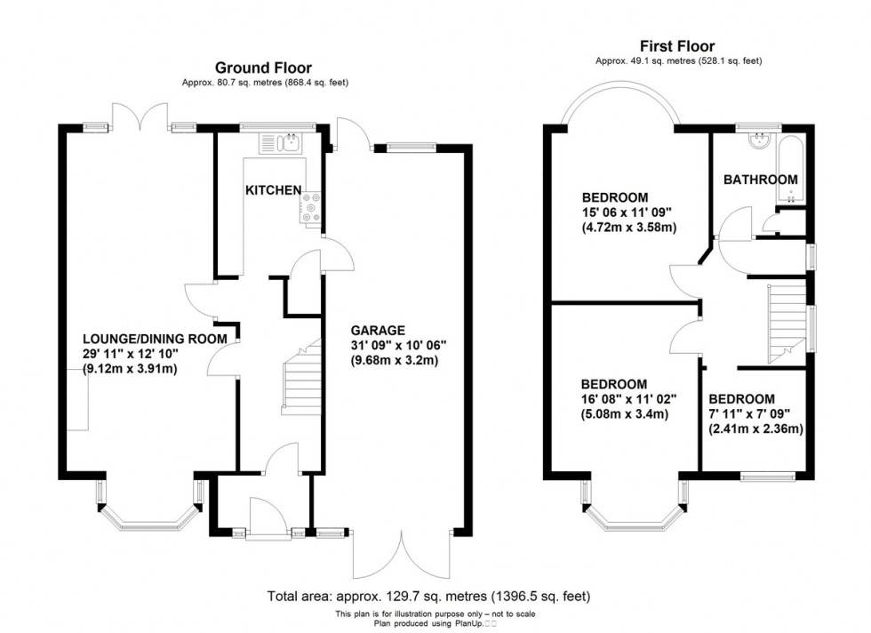 Floorplan for Hillcrest Road, Orpington