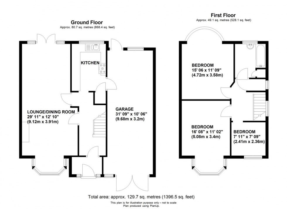Floorplan for Hillcrest Road, Orpington