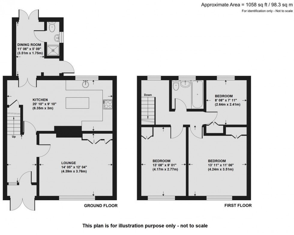 Floorplan for St. Pauls Wood Hill, Orpington
