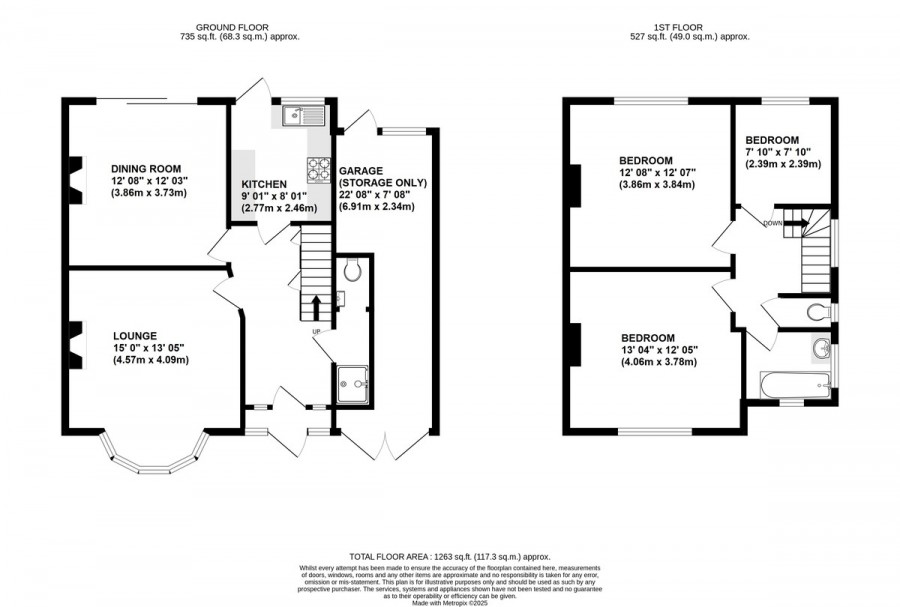 Floorplans For Lancing Road, Orpington