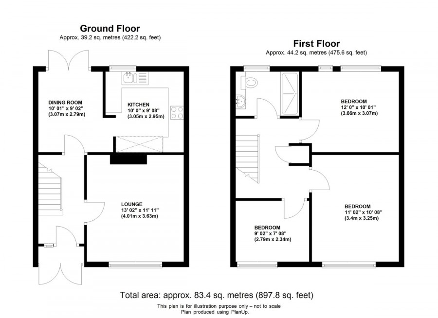 Floorplans For Burrfield Drive, Orpington