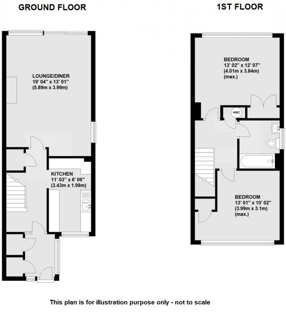 Floorplan for Ferndown Avenue, Orpington