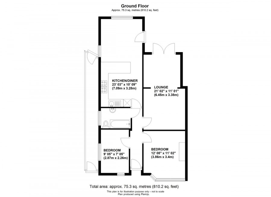 Floorplans For Somerden Road, Orpington