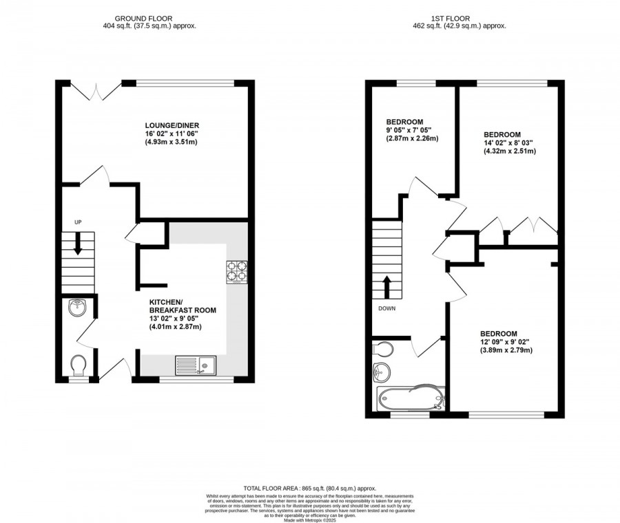 Floorplans For Petten Grove, Orpington