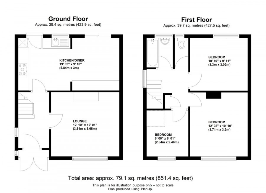 Floorplans For Petten Grove, Orpington