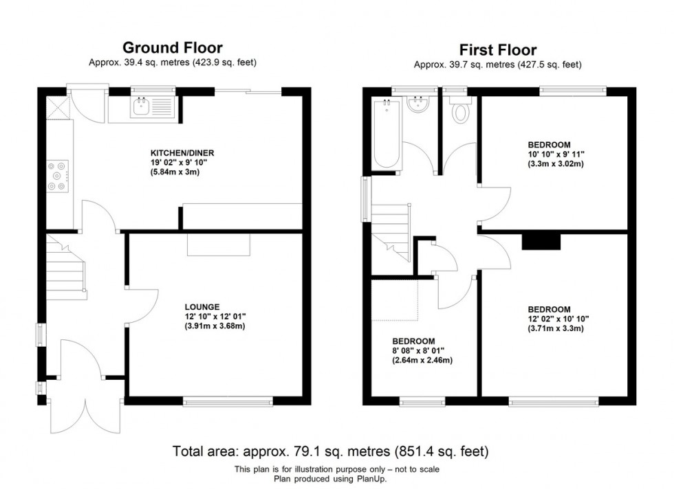 Floorplan for Petten Grove, Orpington