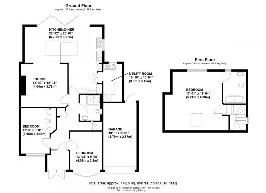 Floorplans For Oregon Square, Orpington