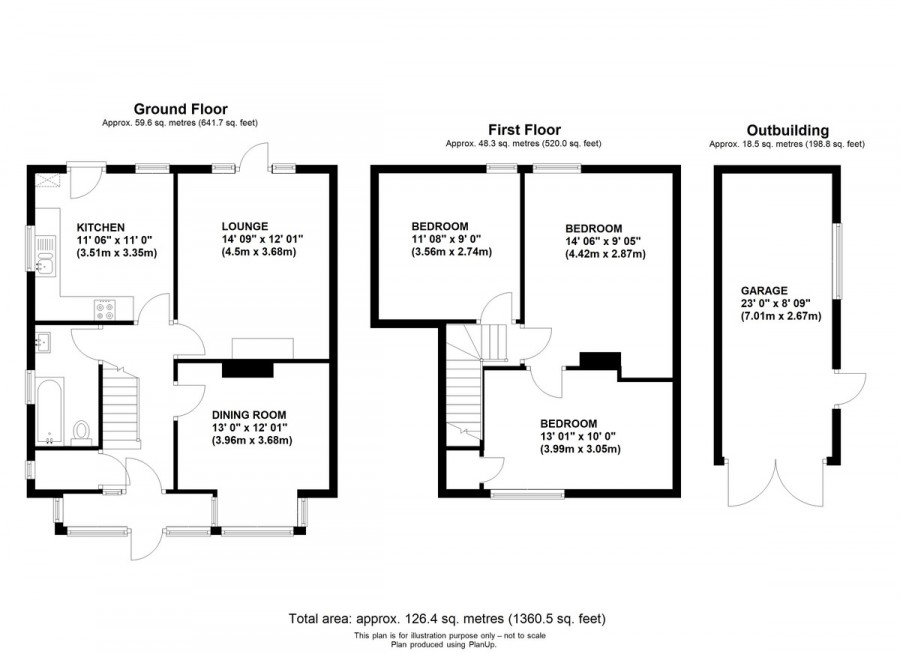 Floorplans For Waldenhurst Road, Orpington