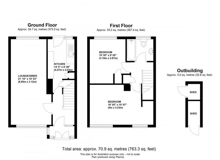 Floorplans For Ringshall Road, Orpington