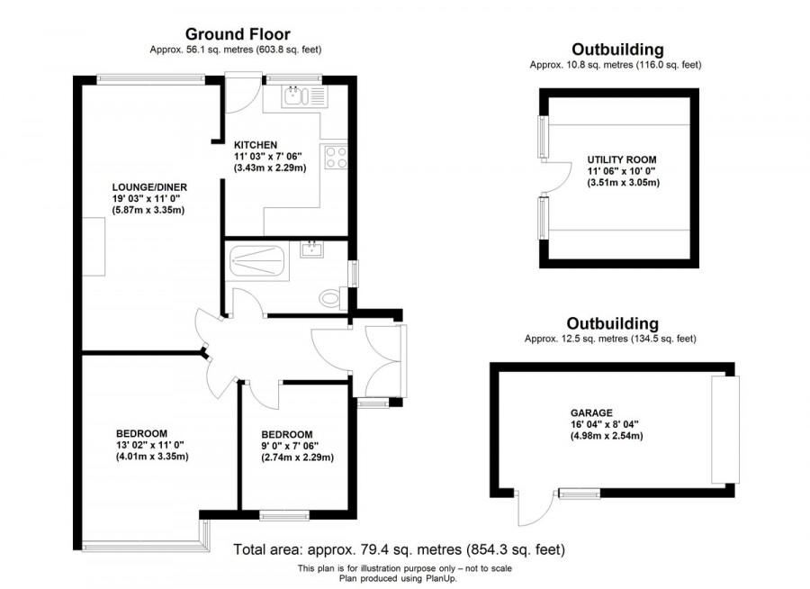Floorplans For Northfield Avenue, Orpington