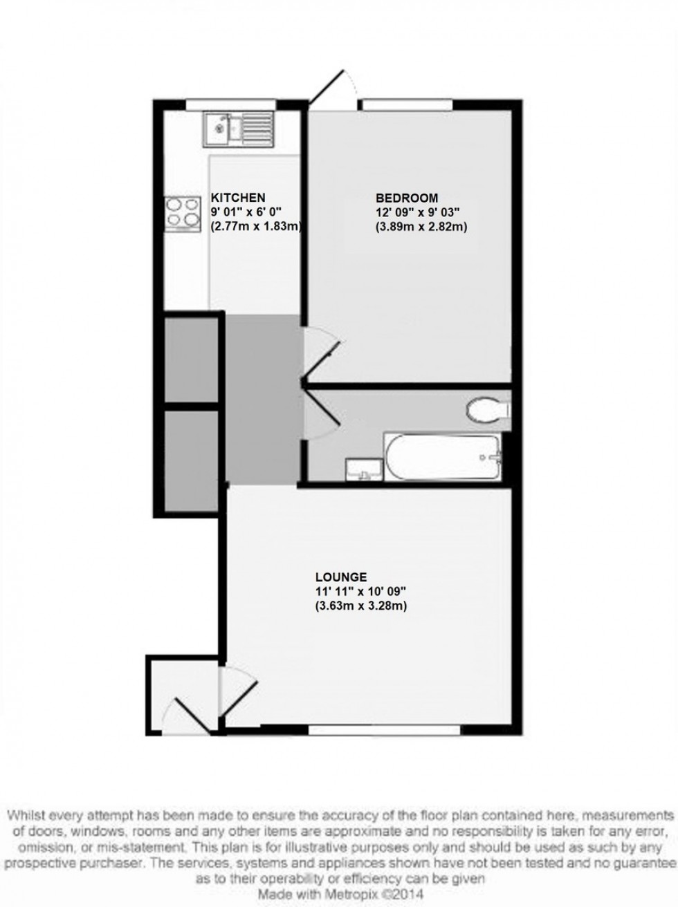 Floorplan for Bishop Butt Close, Orpington