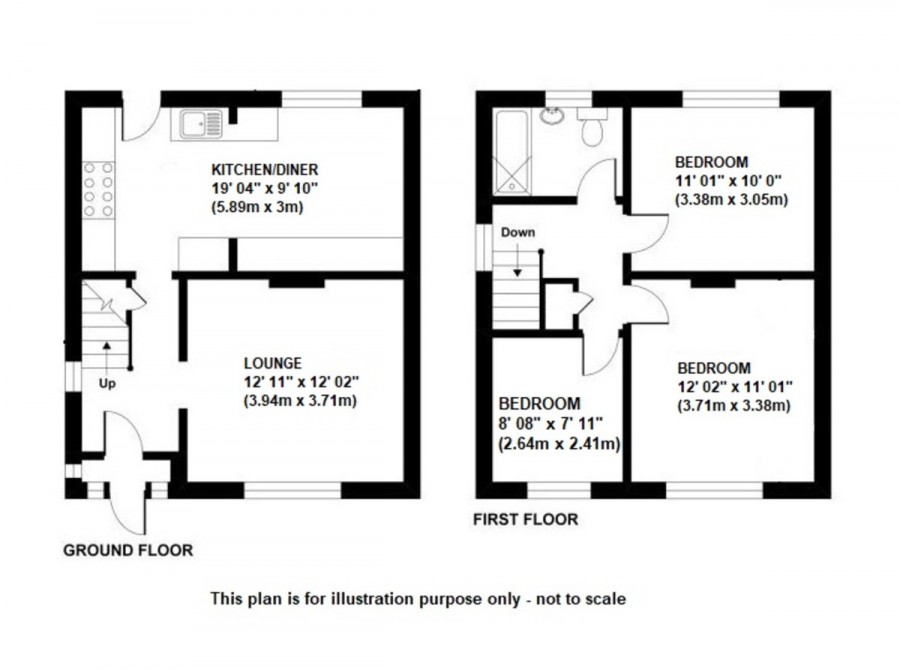 Floorplans For Crockenhill Road, Orpington