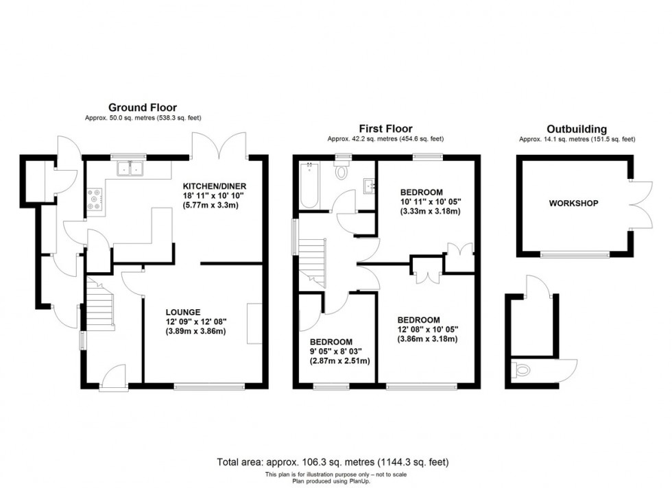Floorplan for Robinhood Green, Orpington