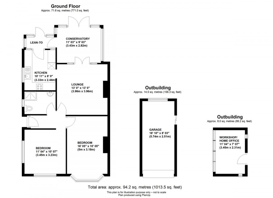 Floorplans For Sandhurst Road, Orpington