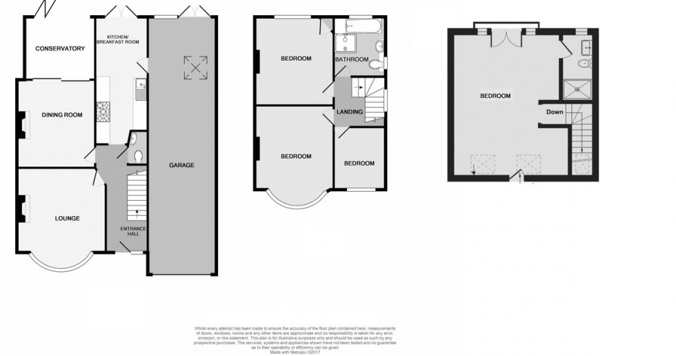 Floorplan for Spur Road, Orpington