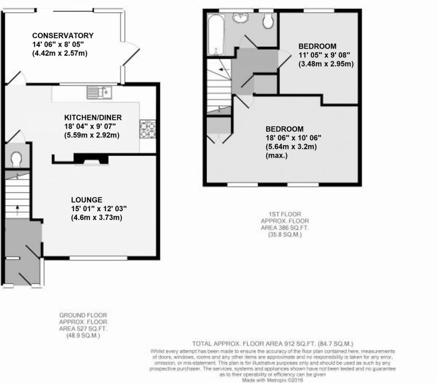 Floorplans For Broomwood Road, Orpington