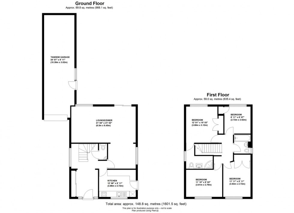 Floorplan for Sequoia Gardens, Orpington
