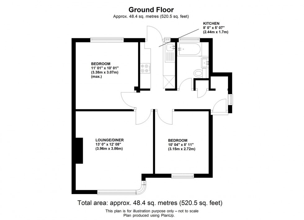 Floorplan for Oakdene Road, Orpington