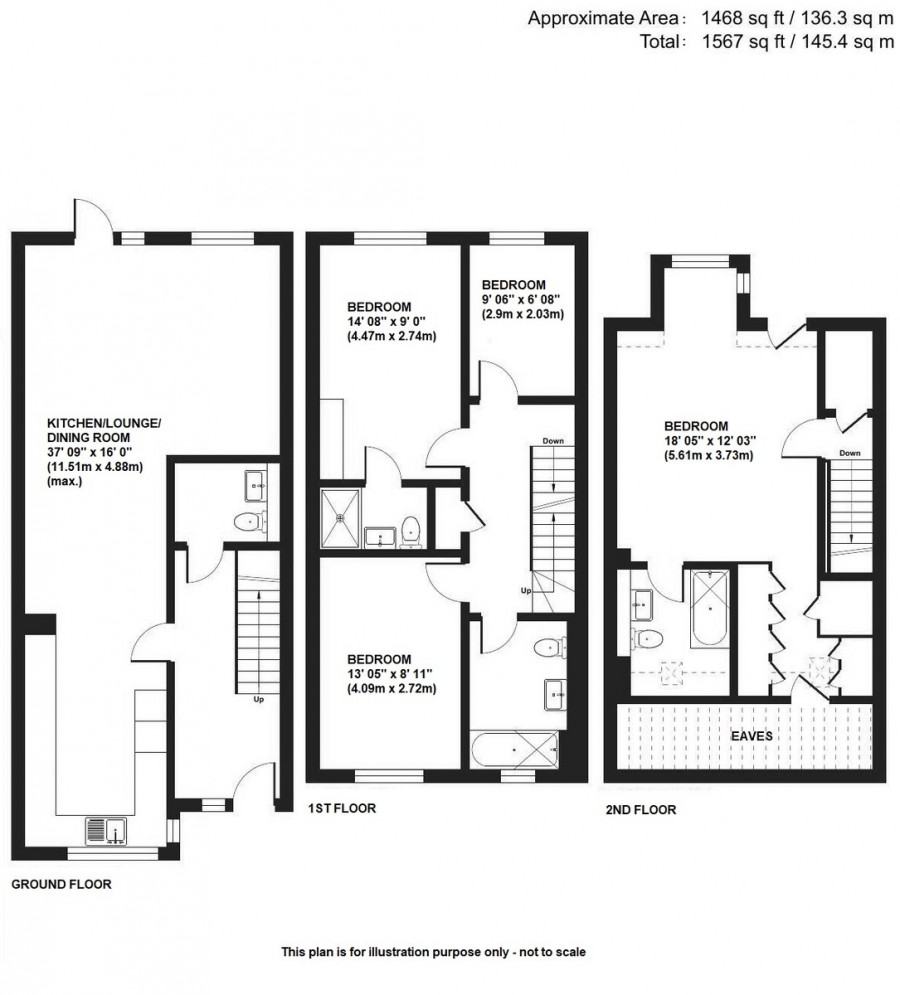 Floorplans For Bruce Grove, Orpington