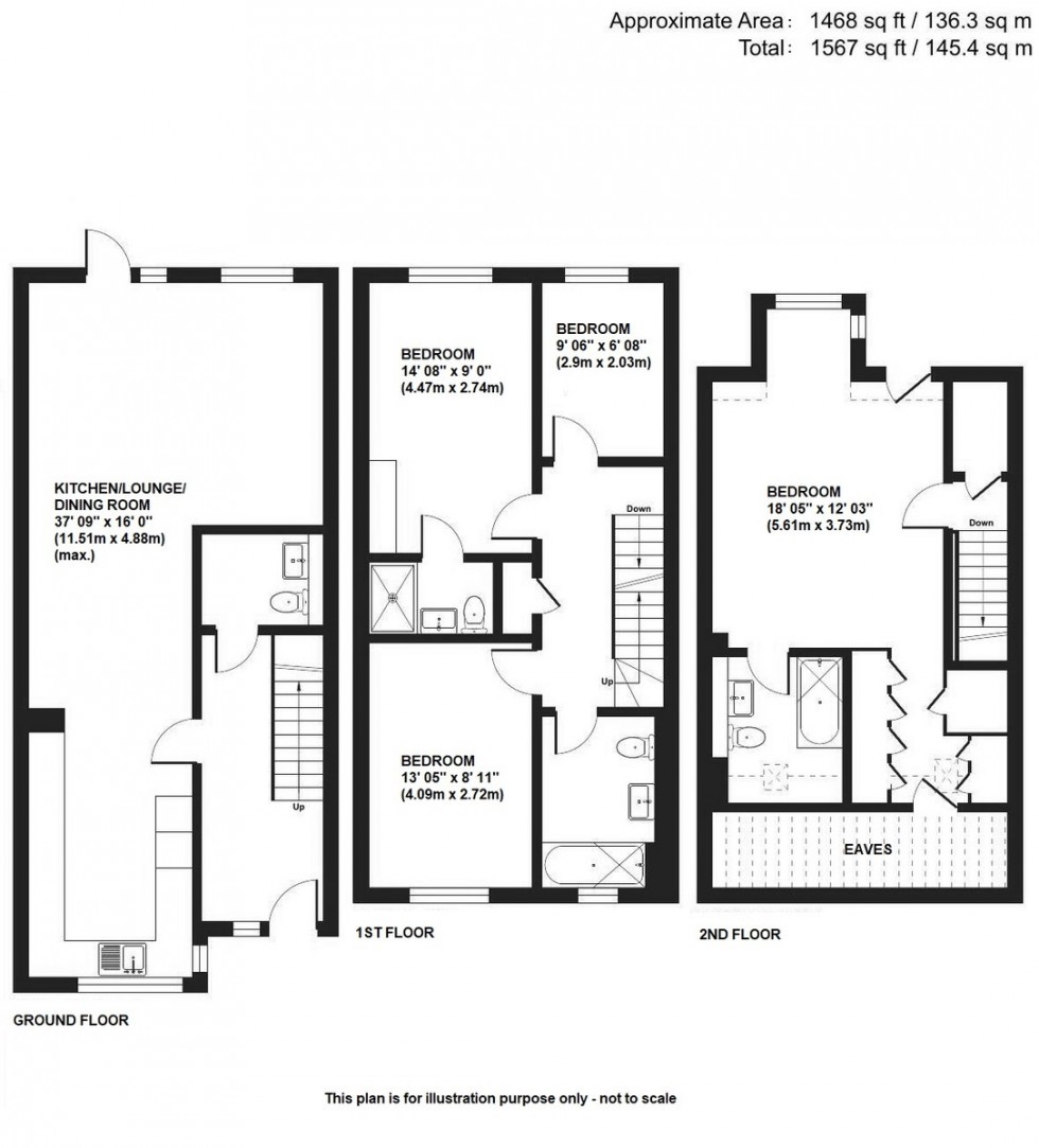 Floorplan for Bruce Grove, Orpington