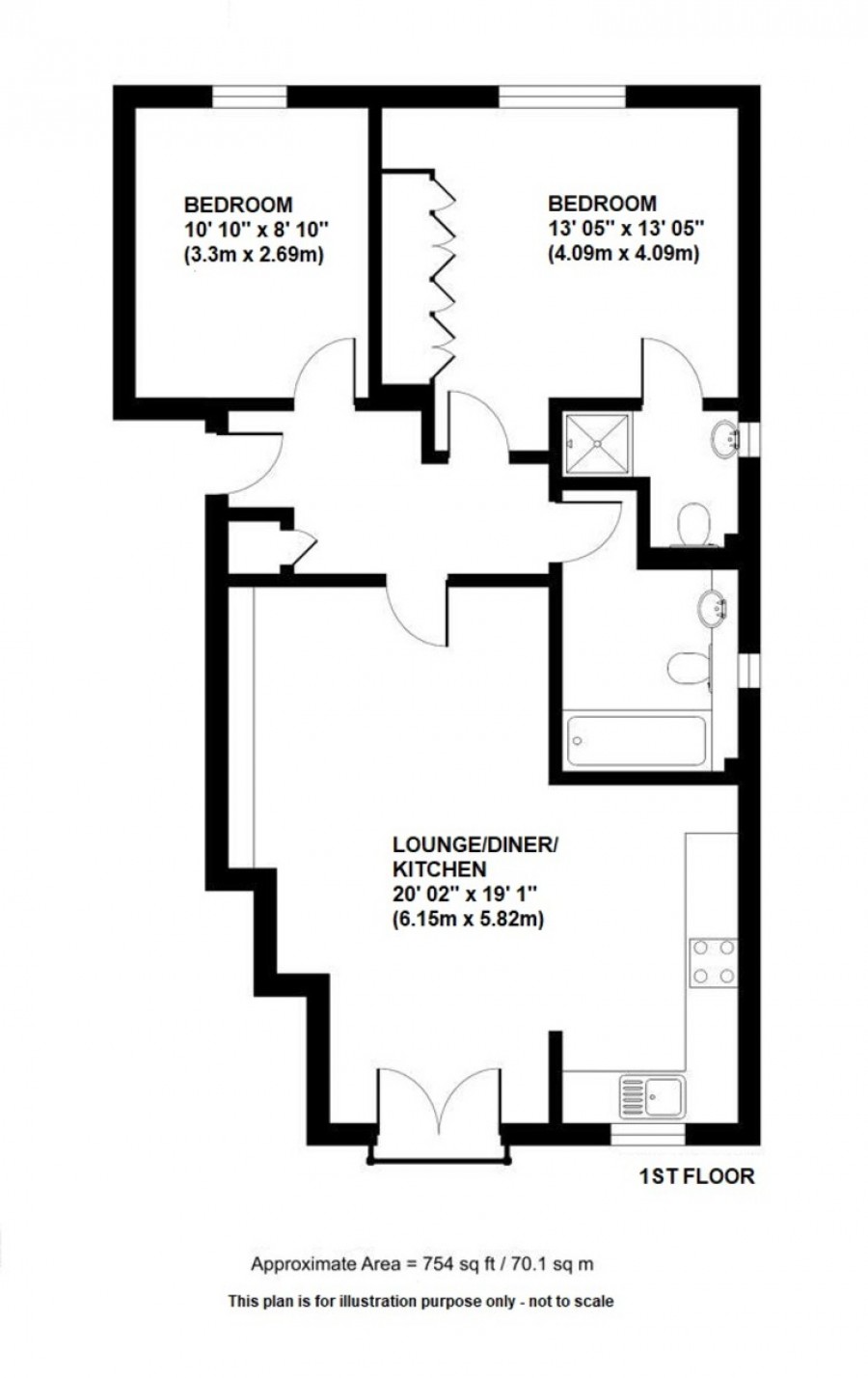 Floorplans For High Street, Orpington