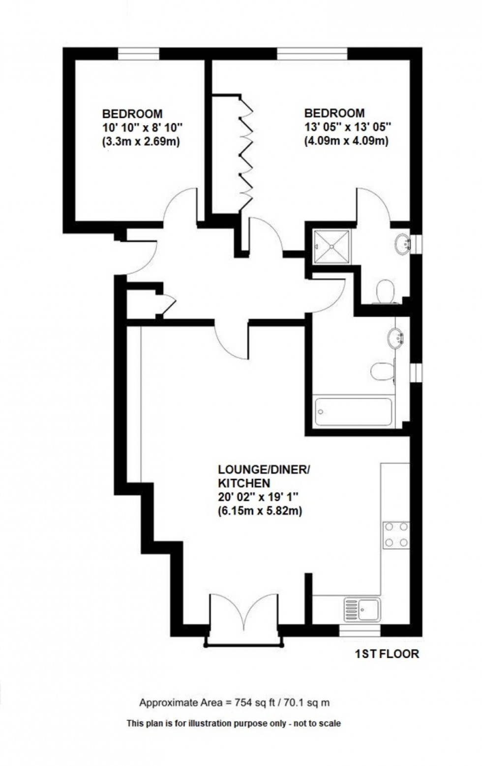 Floorplan for High Street, Orpington