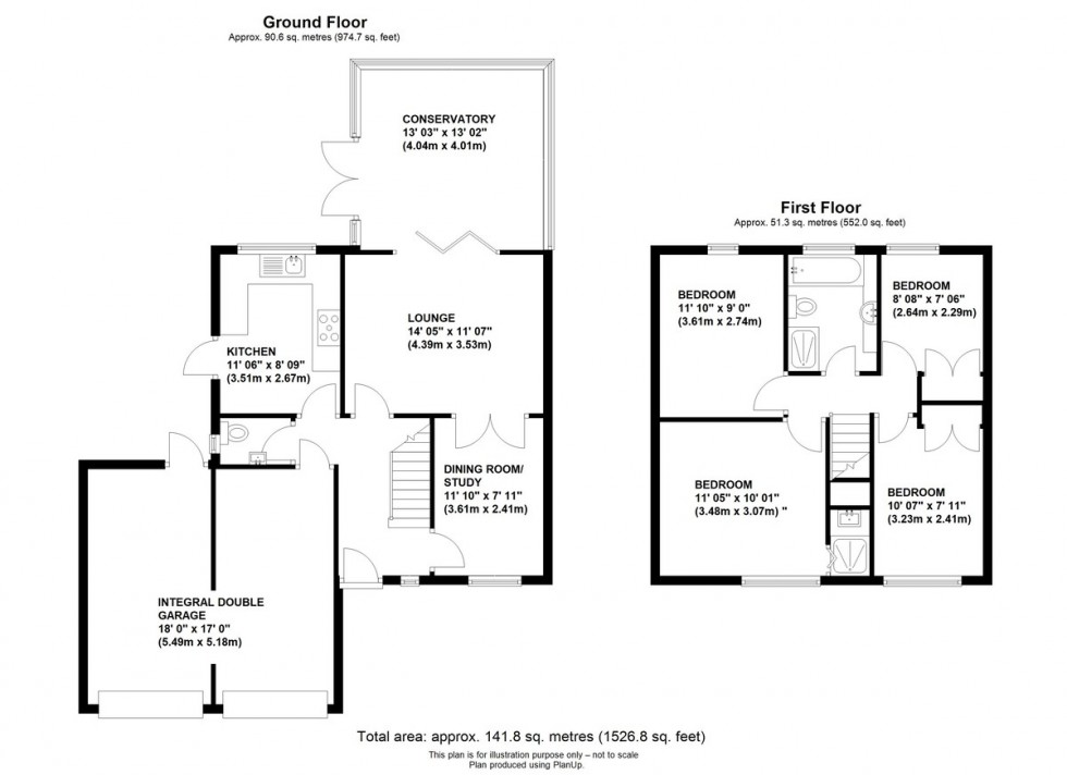 Floorplan for Warnford Road, Orpington