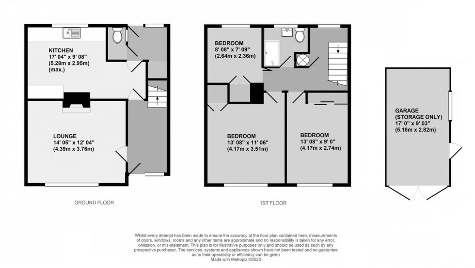 Floorplan for Chorley Wood Crescent, Orpington