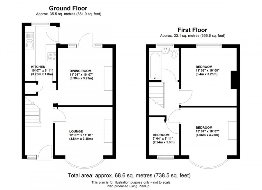 Floorplans For Sevenoaks Way, Orpington