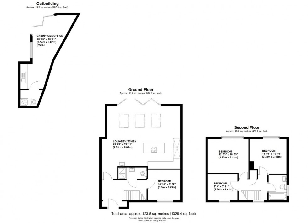 Floorplan for Crockenhill Road, Orpington
