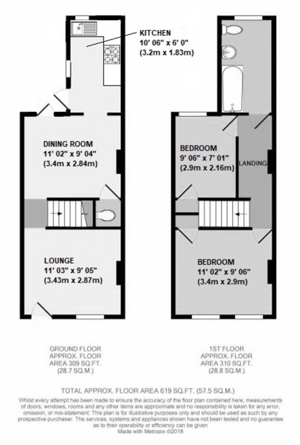 Floorplan for Sanderstead Road, Orpington