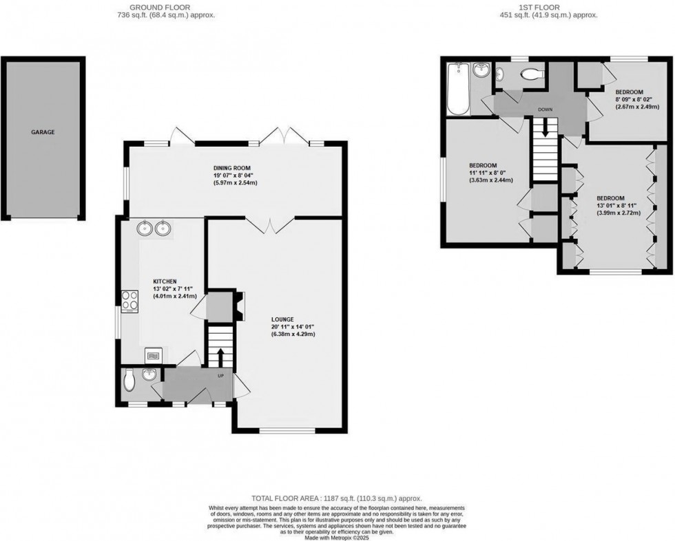 Floorplan for Leamington Avenue, Orpington