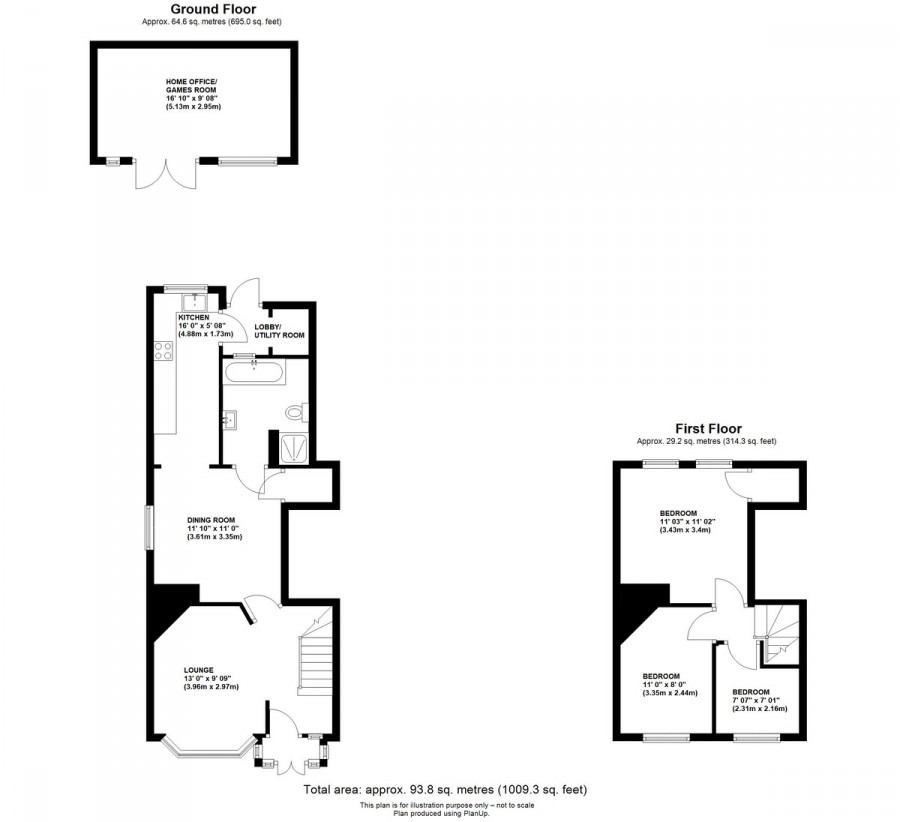 Floorplans For Perry Hall Road, Orpington