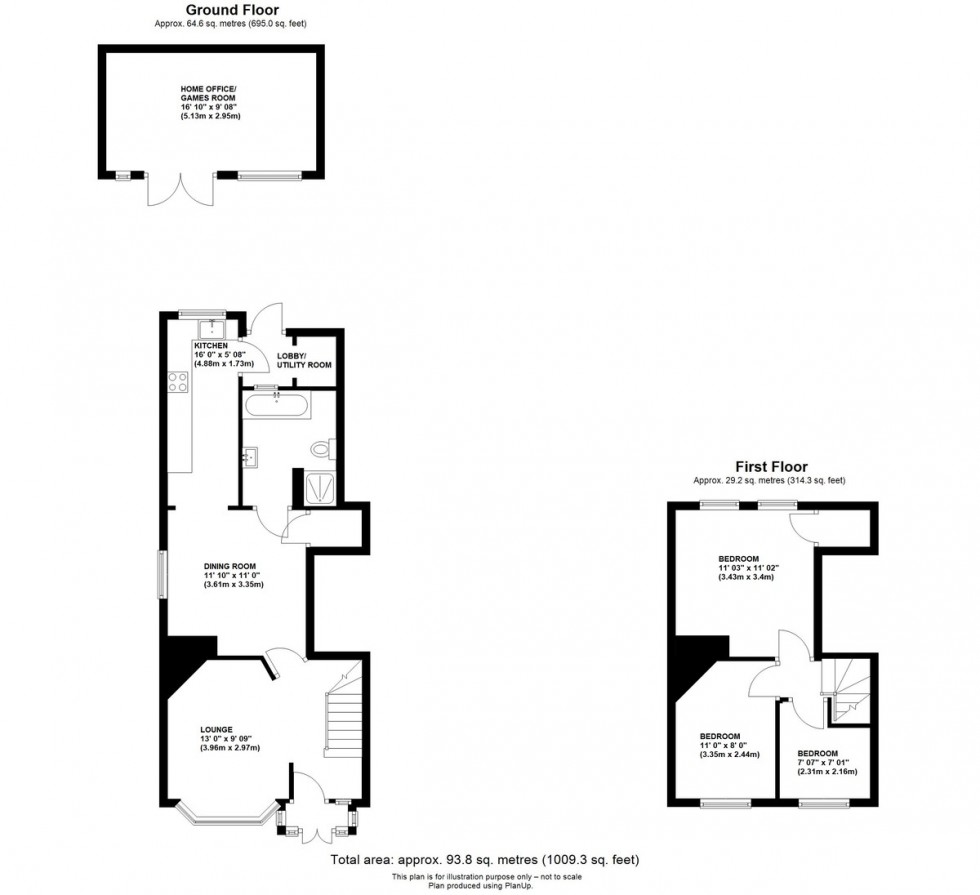 Floorplan for Perry Hall Road, Orpington