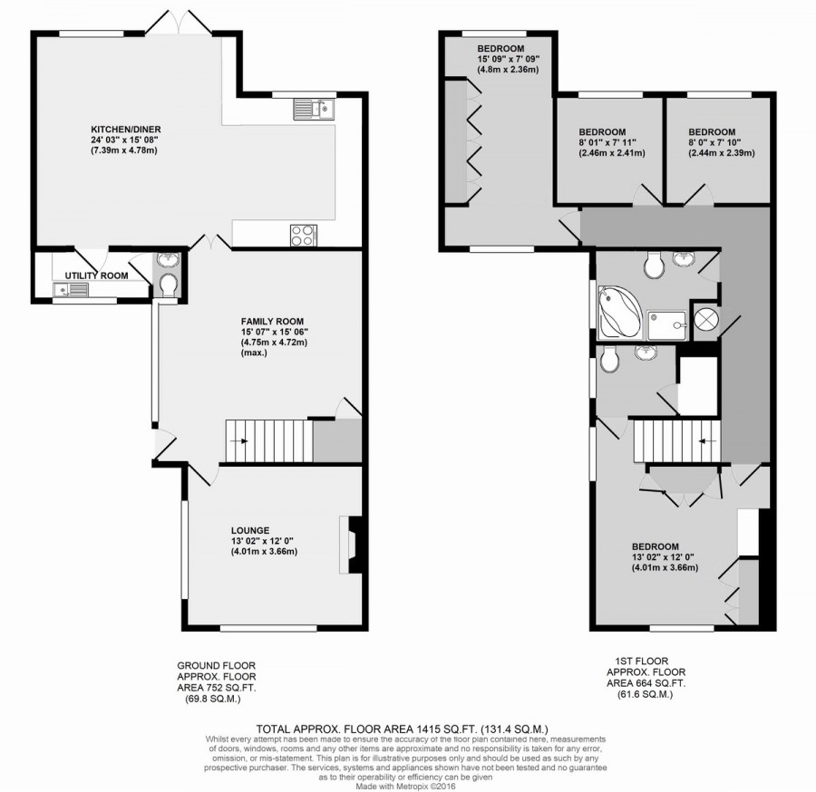 Floorplans For Craven Road, Orpington