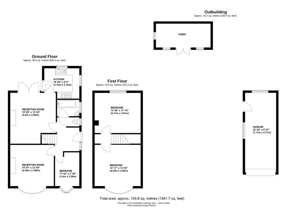 Floorplan for Lynmouth Rise, Orpington