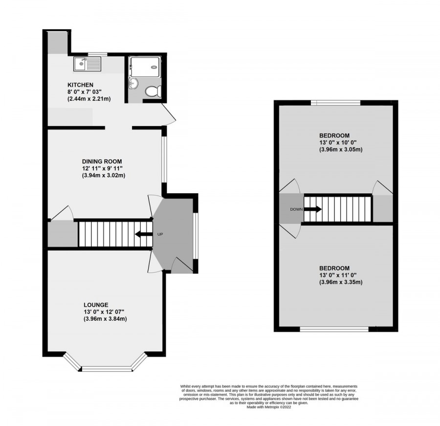 Floorplans For Marion Crescent, Orpington