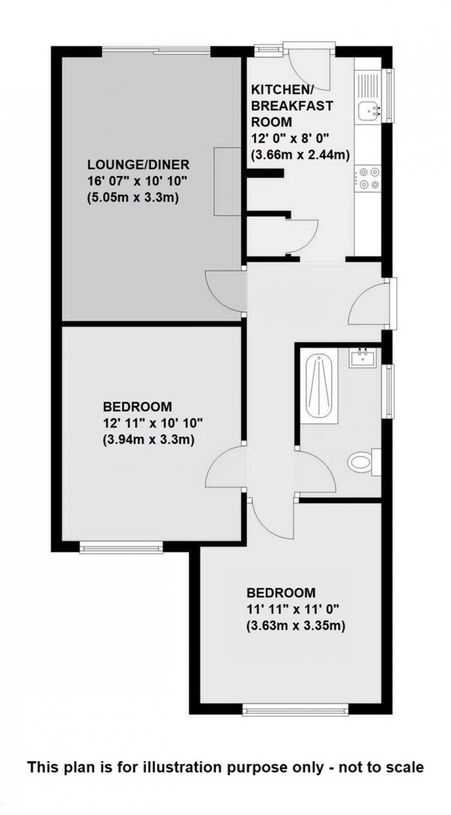 Floorplans For Renton Drive, Orpington