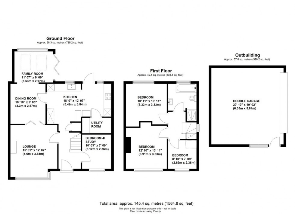 Floorplan for Friar Road, Orpington