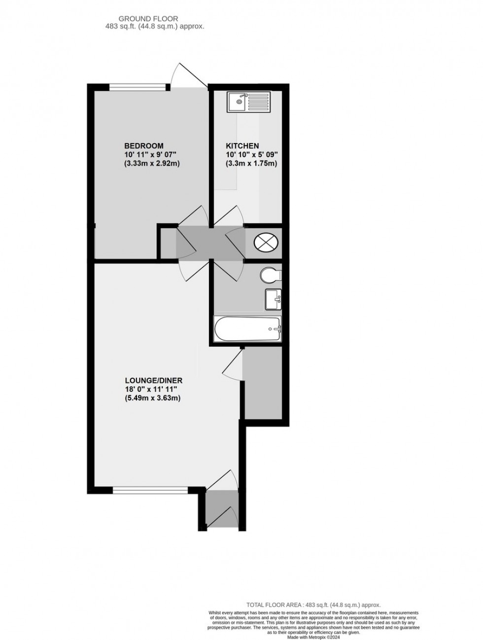 Floorplan for Taylor Close, Orpington