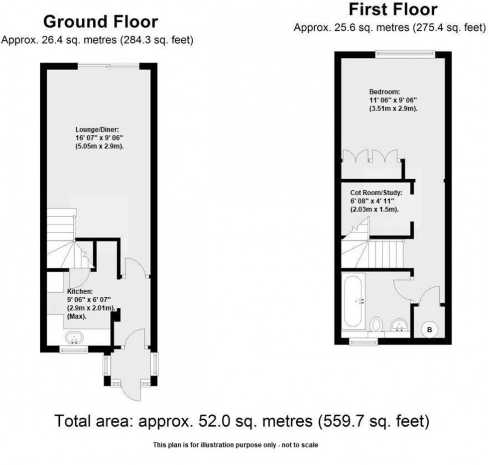Floorplan for Wren Close, Orpington