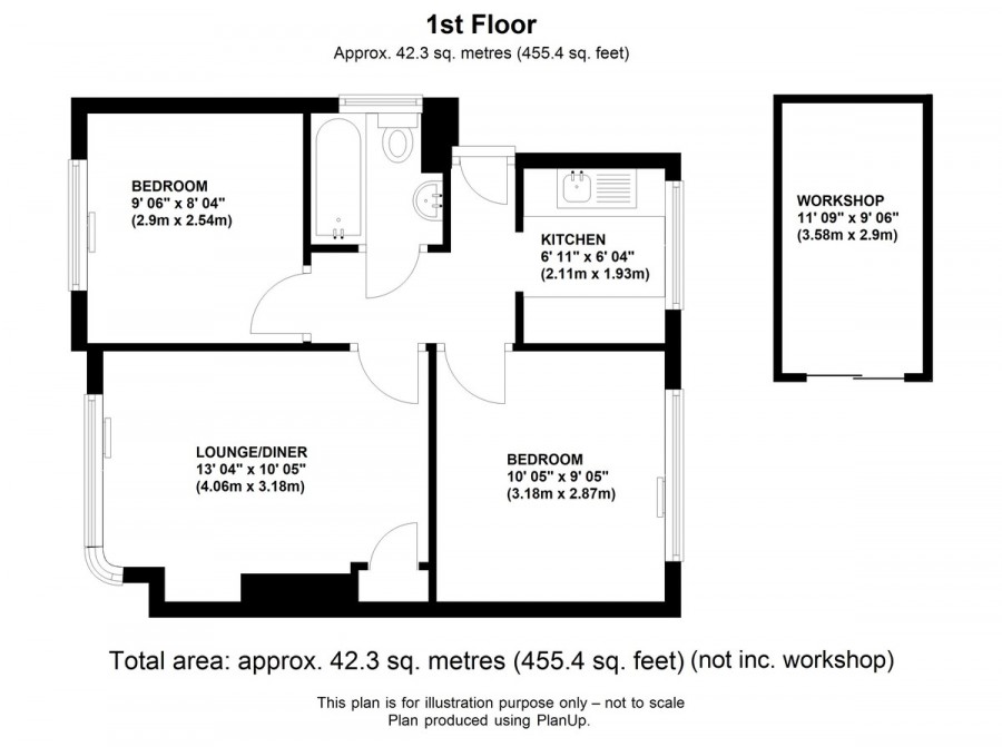 Floorplans For Transmere Close, Petts Wood