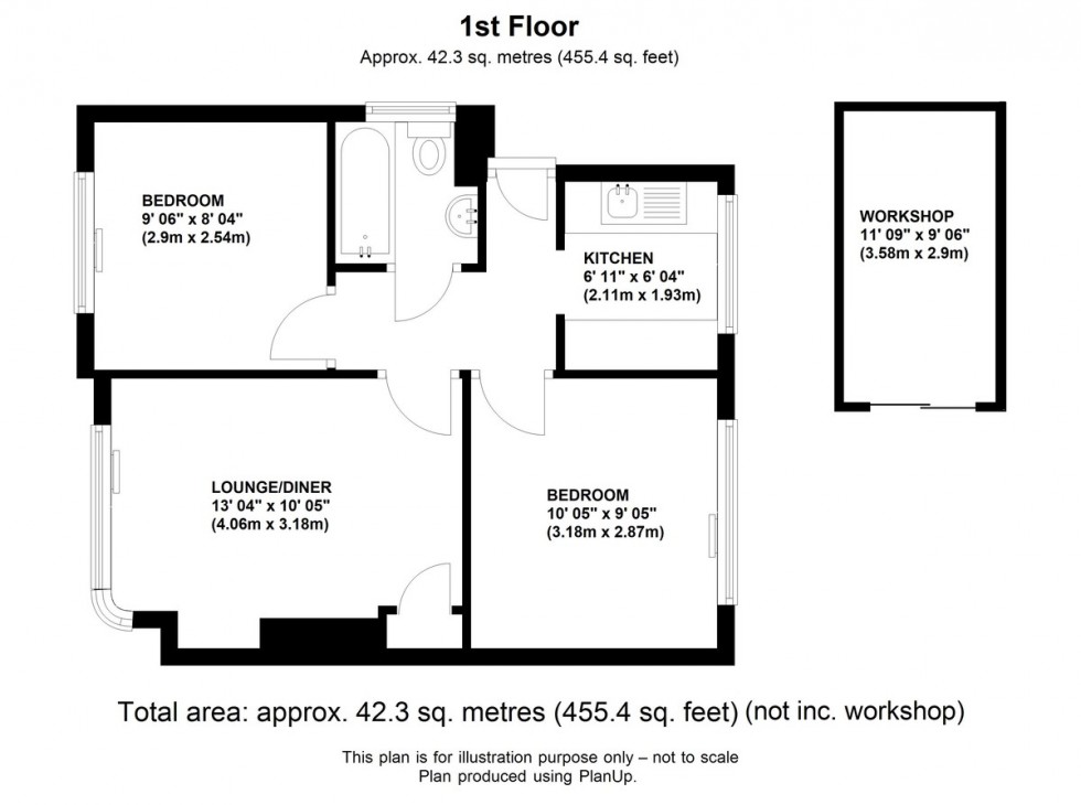 Floorplan for Transmere Close, Petts Wood