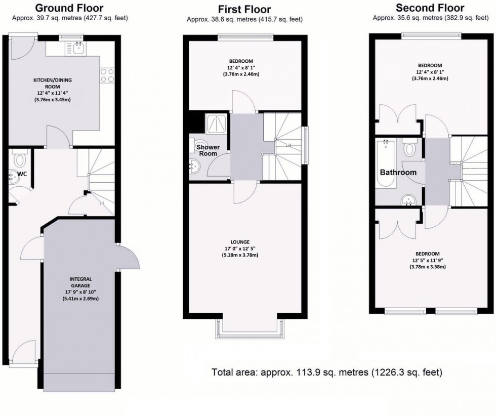 Floorplan for Liberty Mews, Orpington