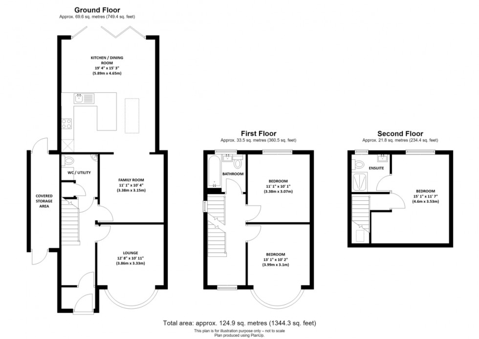 Floorplan for Pleasance Road, Orpington