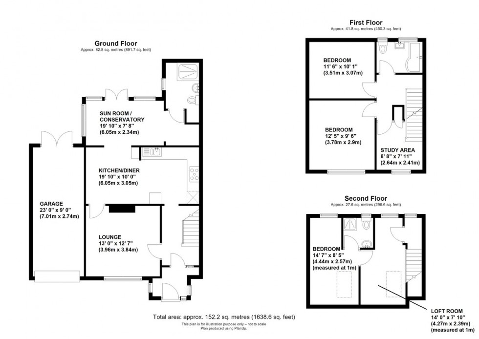 Floorplan for Oakdene Road, Orpington