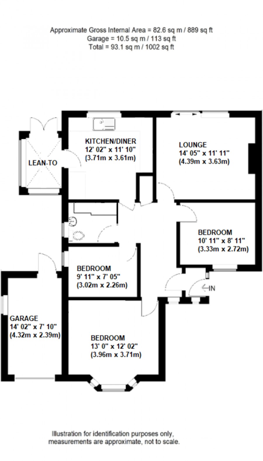 Floorplans For Curzon Close, Orpington
