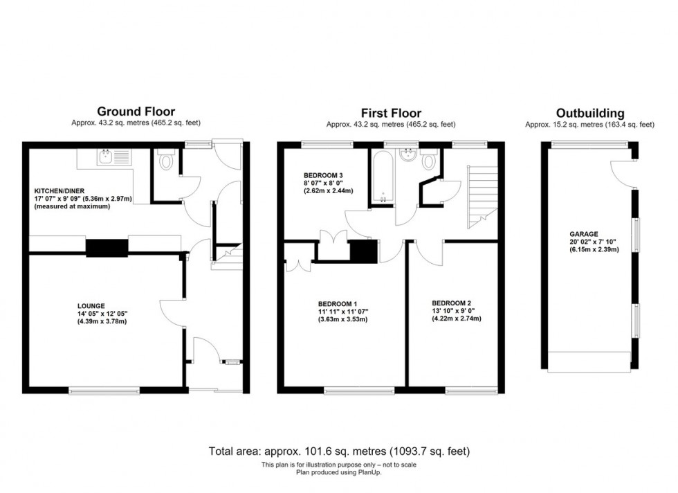 Floorplan for Clarendon Grove, Orpington