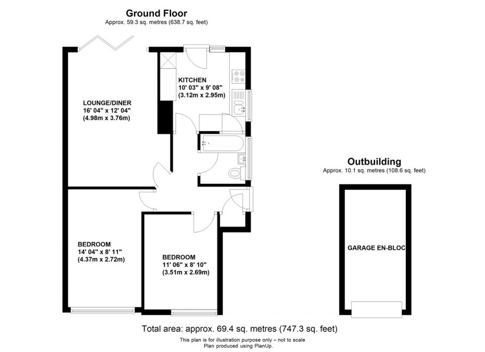 Floorplan for Gillmans Road, Orpington
